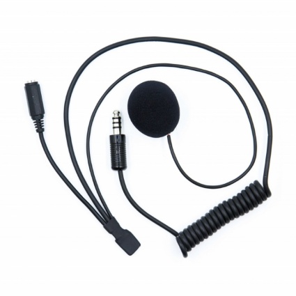 Zero Noise Pit Link - Microphone Helmet Kit